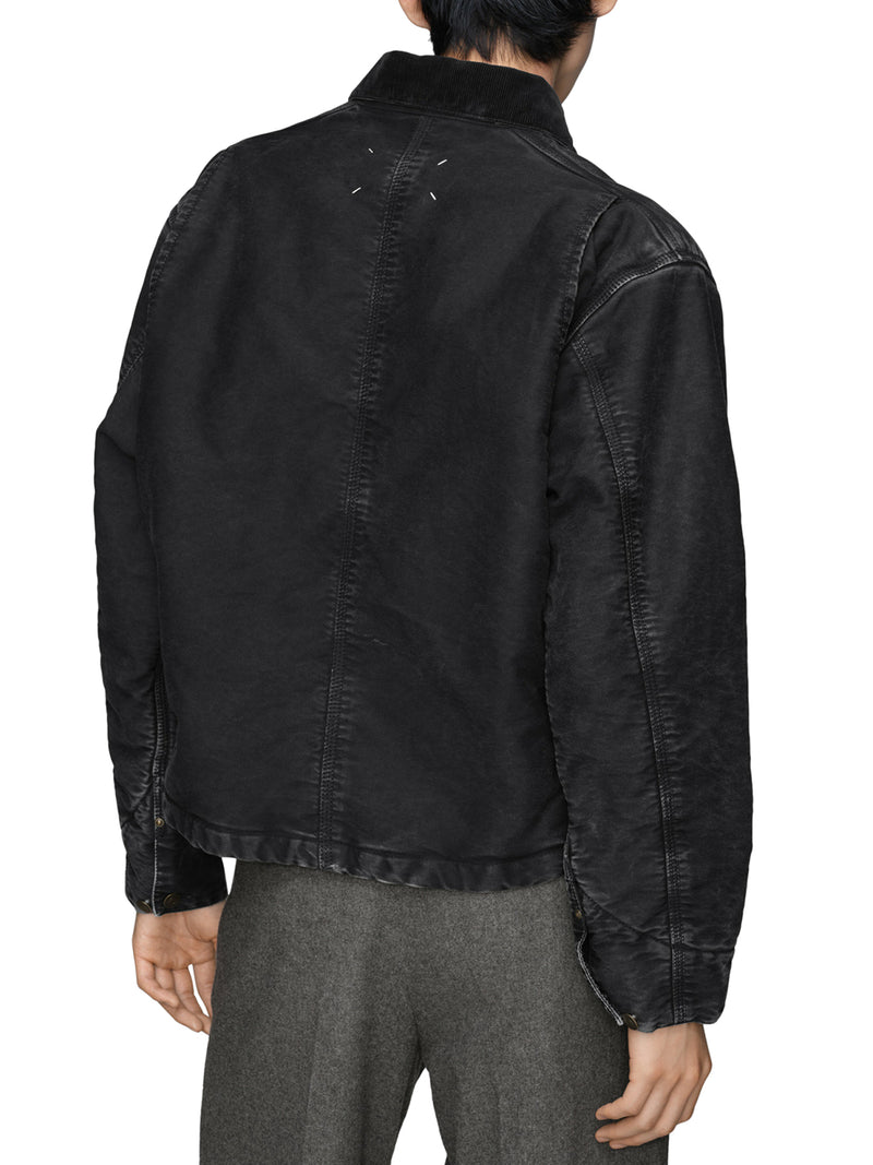 GIACCA IN DENIM KABAN