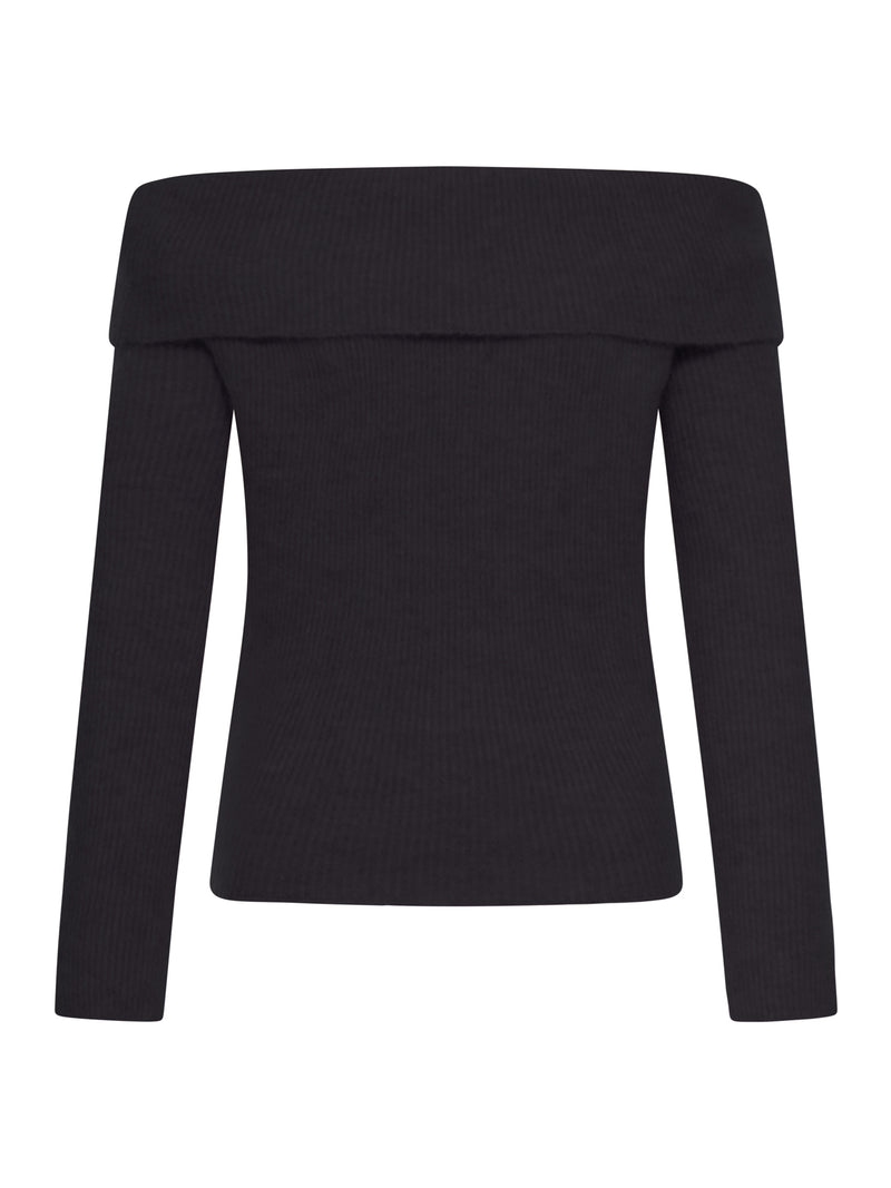 MAGLIA A COSTE CON SPALLE SCOPERTE