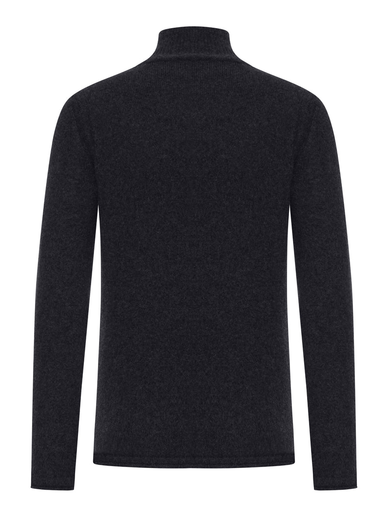 MAGLIONE COLLO ALTO IN LANA