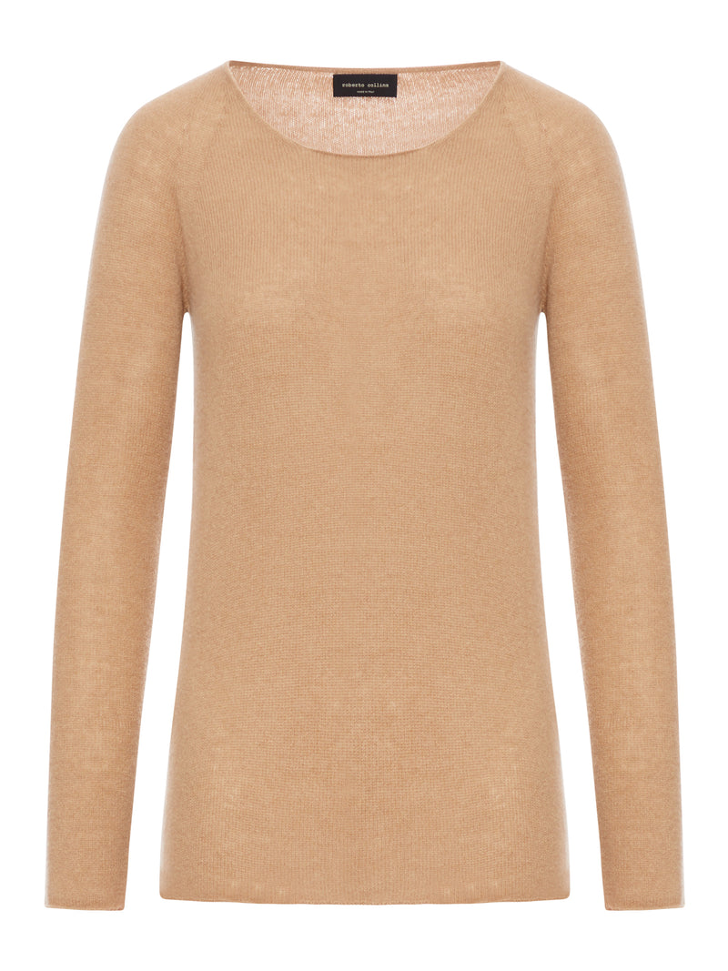 MAGLIONE GIROCOLLO IN CASHMERE