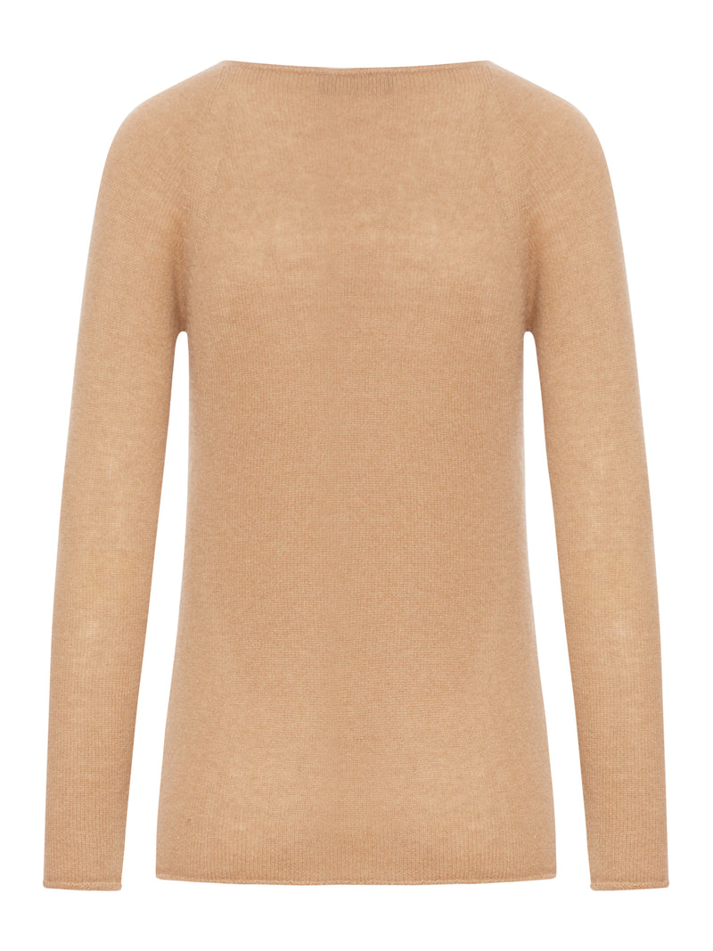 MAGLIONE GIROCOLLO IN CASHMERE