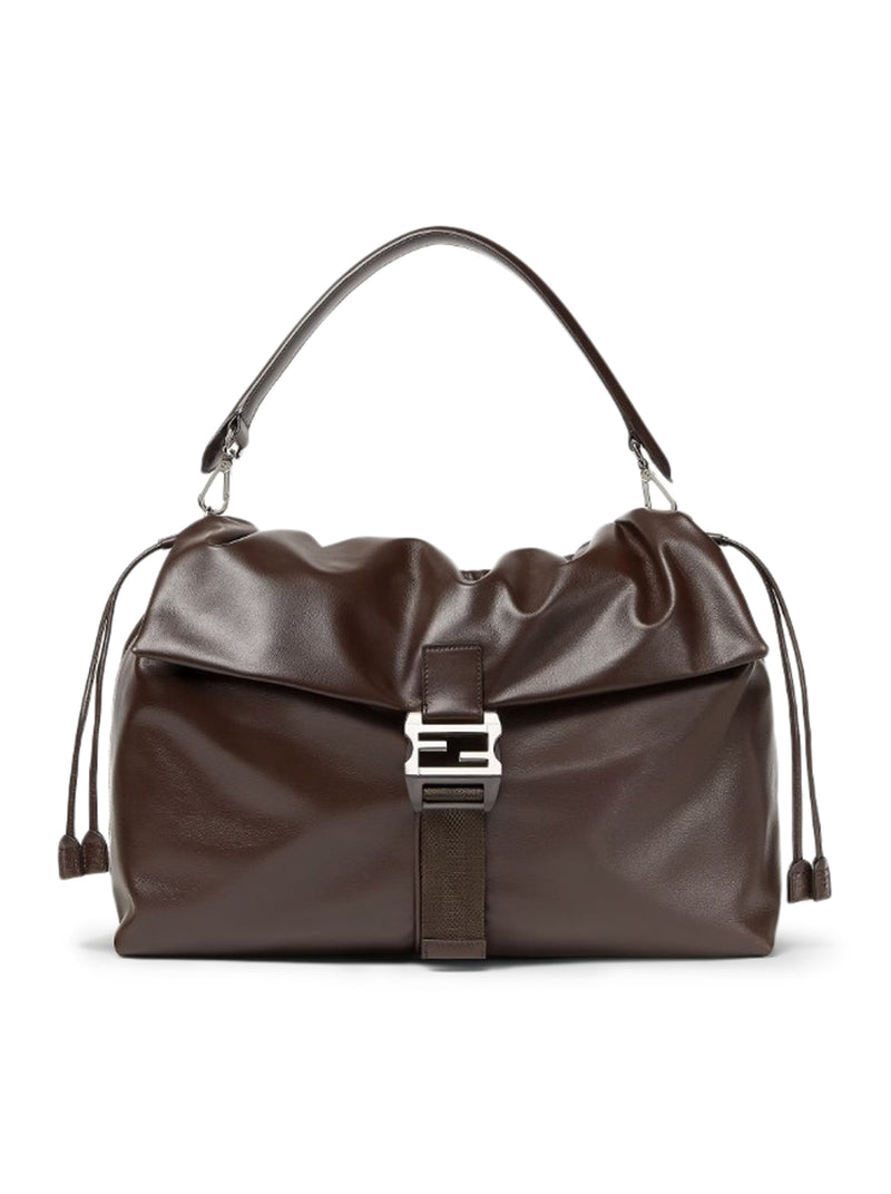 BORSA IN PELLE FLUX MAXI MESSENGER