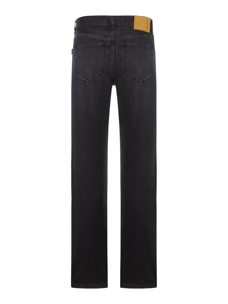 JEANS BLAKE MID BLACK IN DENIM DI COTONE