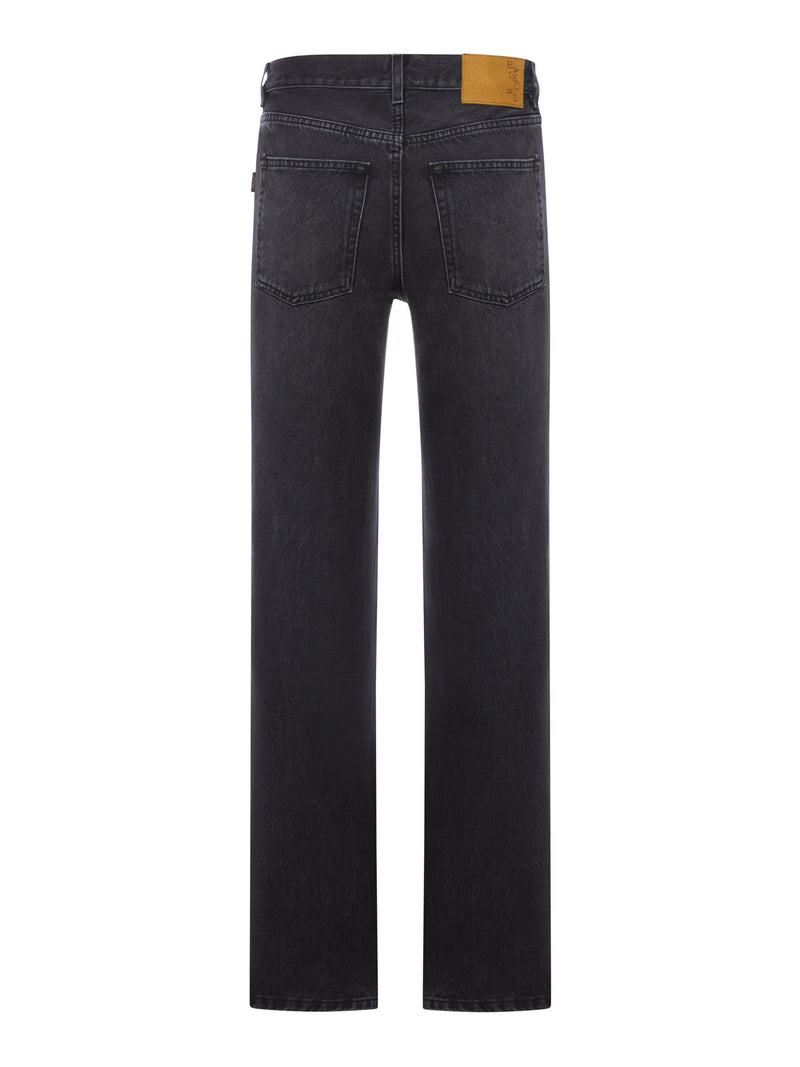 JEANS FERGUS MID BLACK IN DENIM DI COTONE