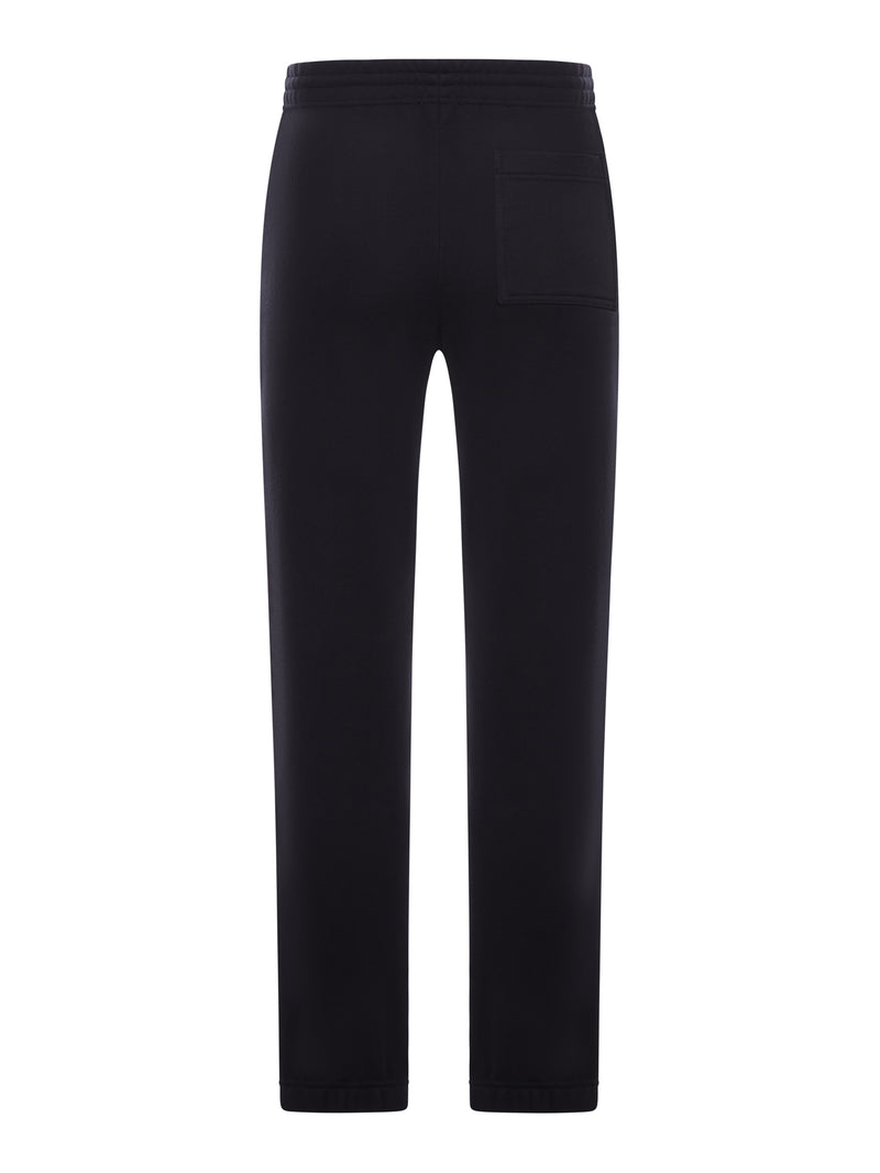 PANTALONI DA JOGGING IN COTONE CON EKD CHECK