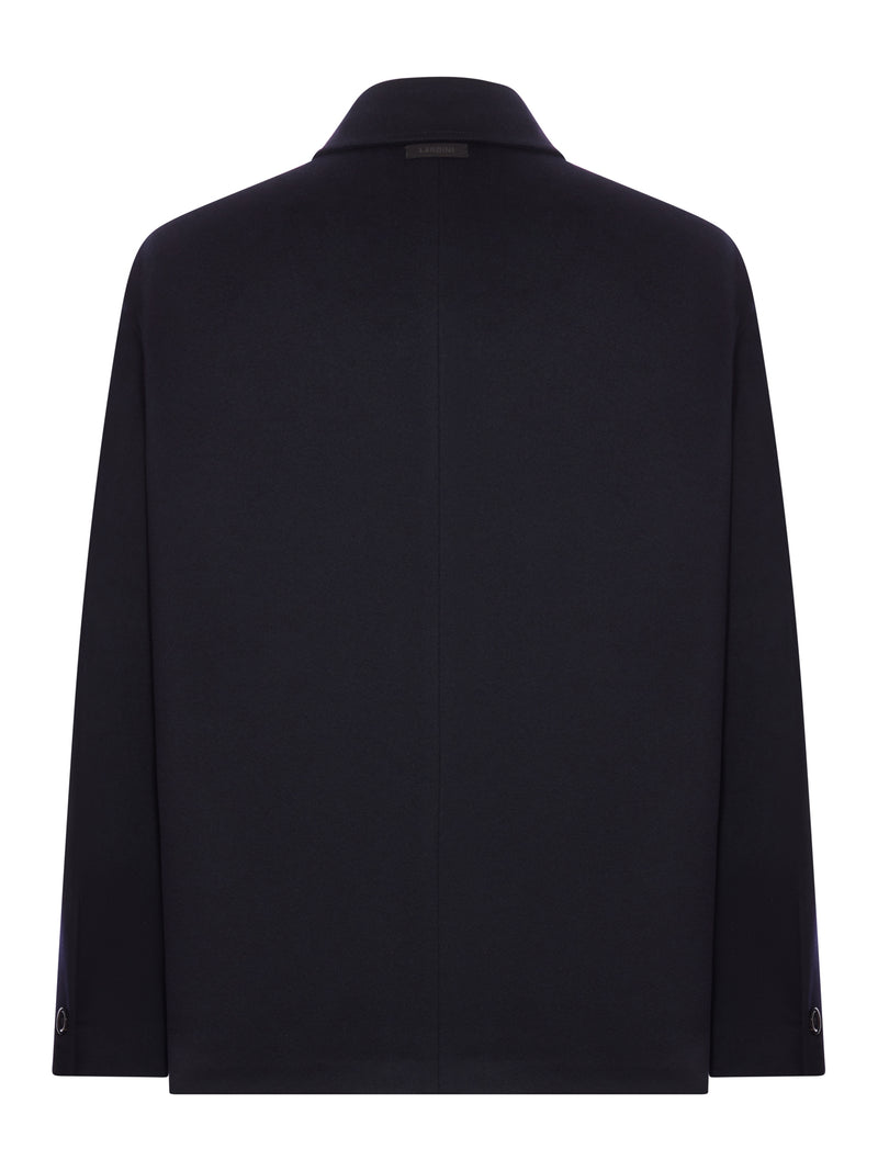 OVERSHIRT IN CASHMERE LORO PIANA RAIN SYSTEM