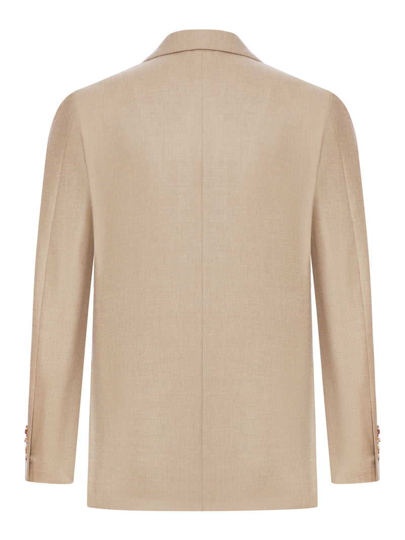 GIACCA SARTORIALE MONOPETTO SFODERATA IN CASHMERE LORO PIANA