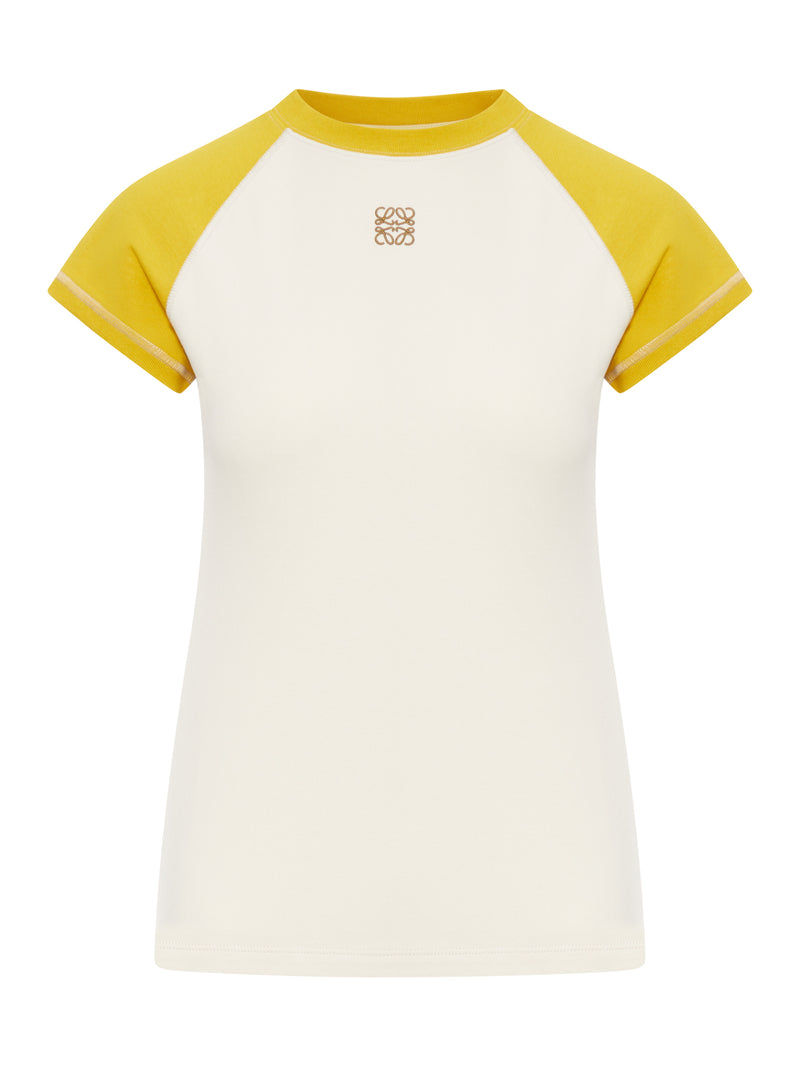 T-SHIRT SLIM FIT IN MISTO COTONE