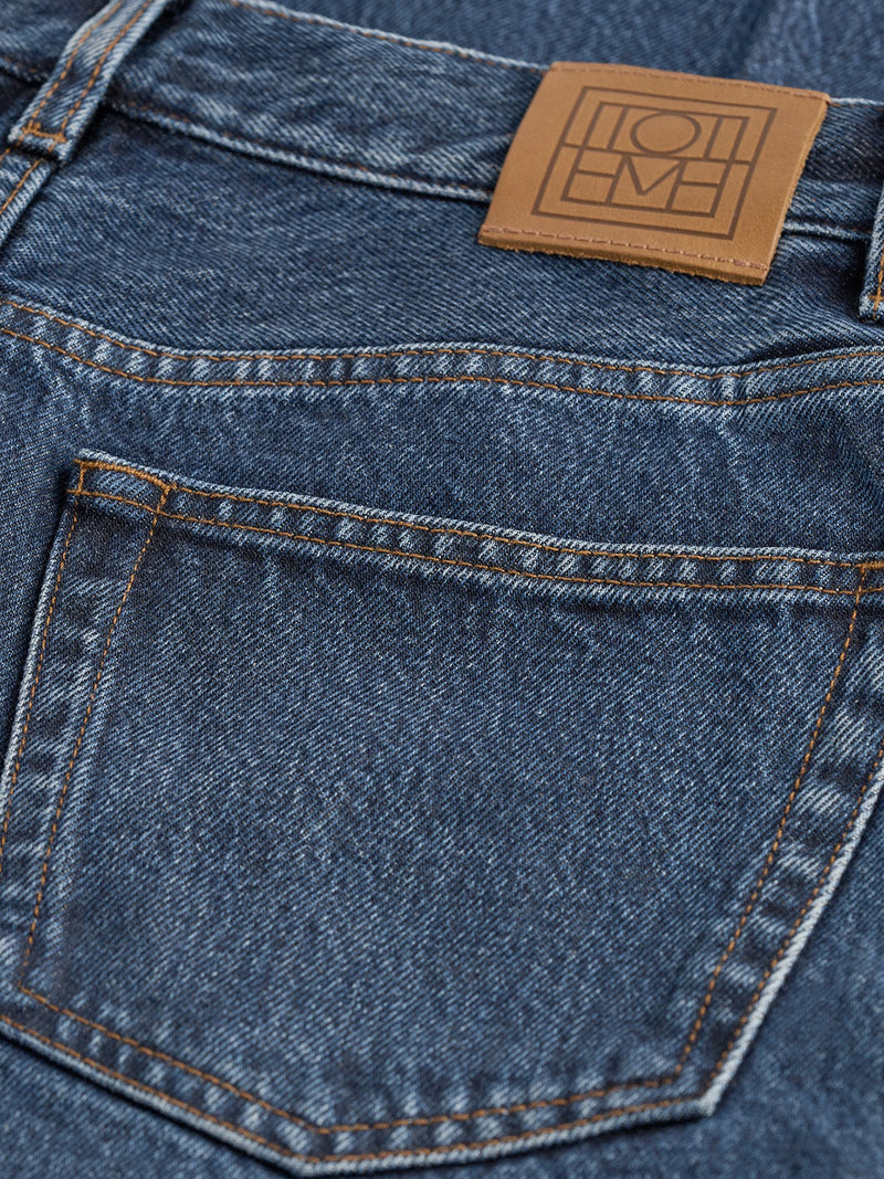 JEANS WIDE LEG IN DENIM