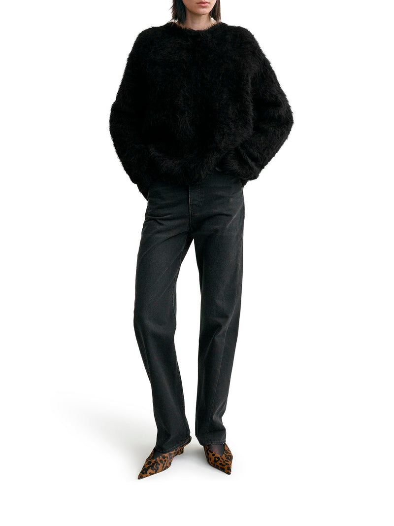 MAGLIONE SQUADRATO IN ALPACA