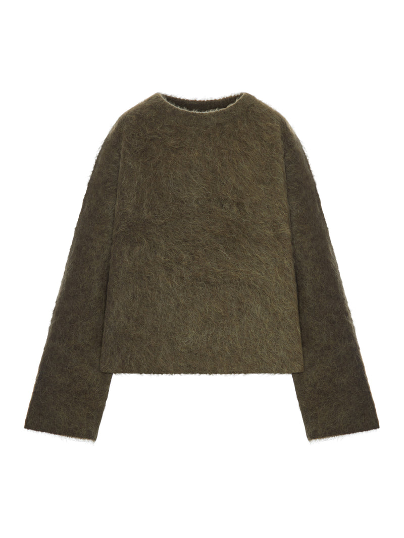 MAGLIONE SQUADRATO IN ALPACA