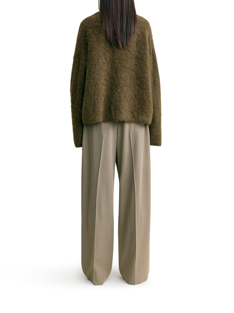 MAGLIONE SQUADRATO IN ALPACA