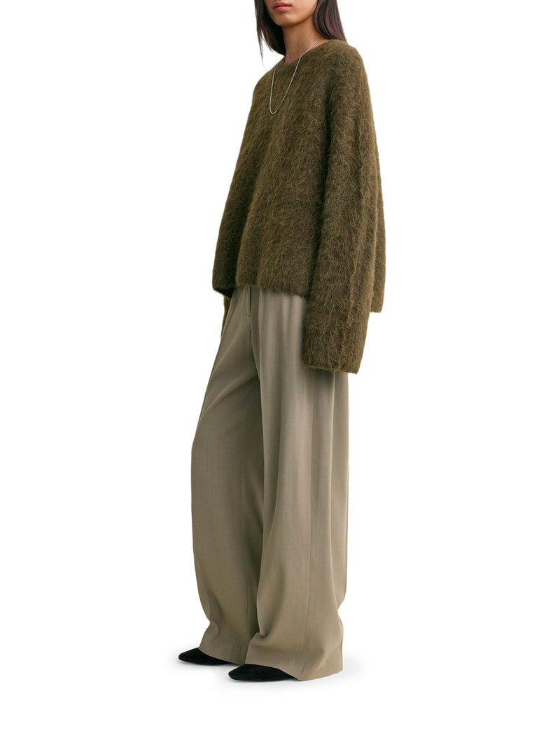 MAGLIONE SQUADRATO IN ALPACA