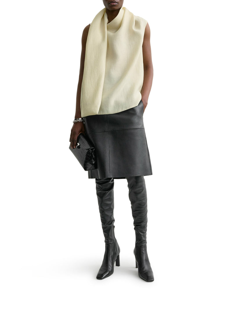 BLOUSE CON SCOLLO A SCIARPA