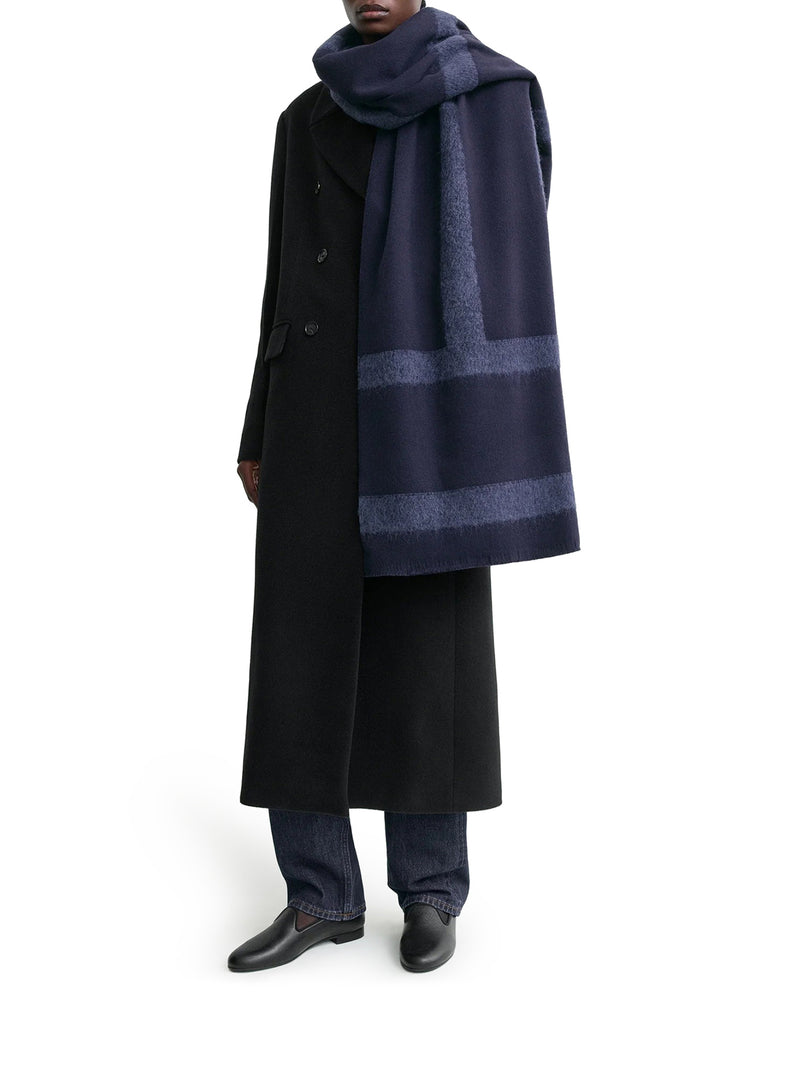 SCIARPA MONOGRAM IN TWILL