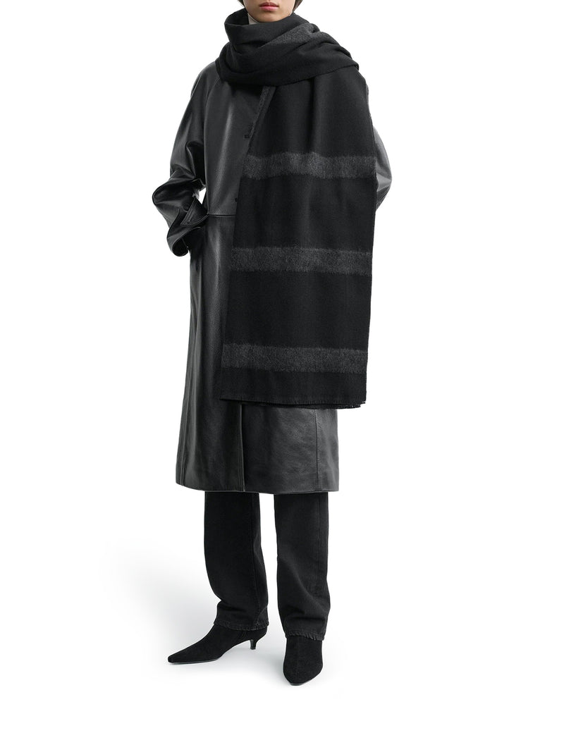 SCIARPA MONOGRAM IN TWILL