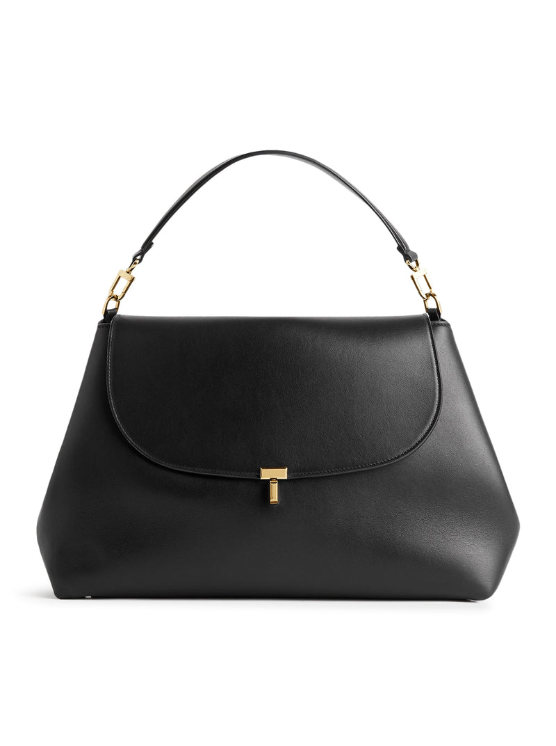 BORSA T-LOCK A TRACOLLA IN PELLE