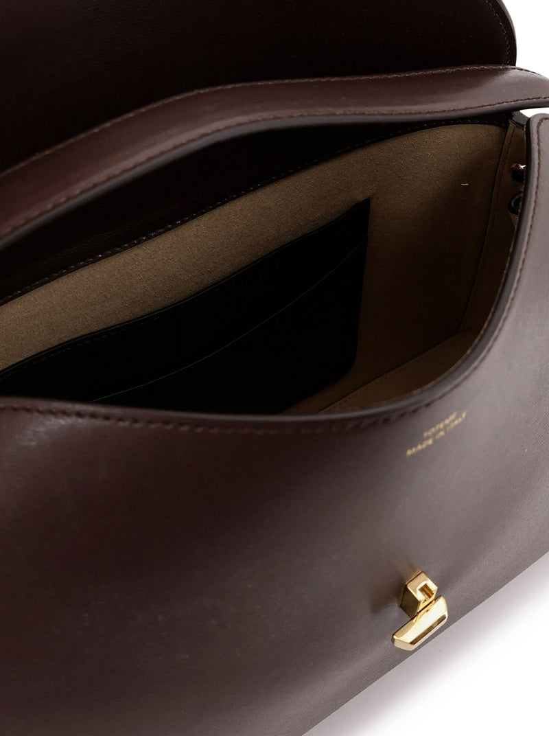 BORSA A TRACOLLA IN PELLE T-LOCK