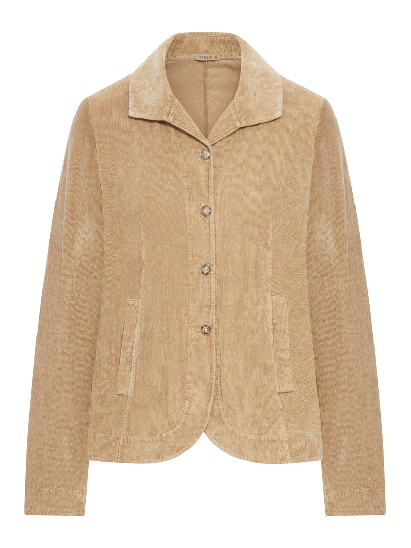 GIACCA SVASATA IN COSTINA DI VELLUTO