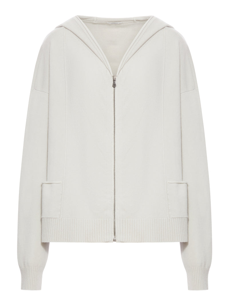 FELPA OVERSIZE CON CAPPUCCIO