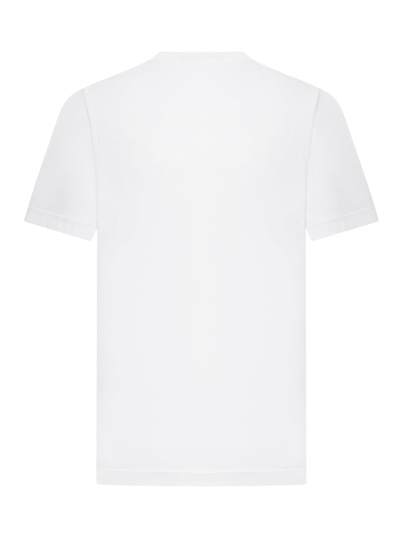 T-SHIRT GIROCOLLO IN COTONE