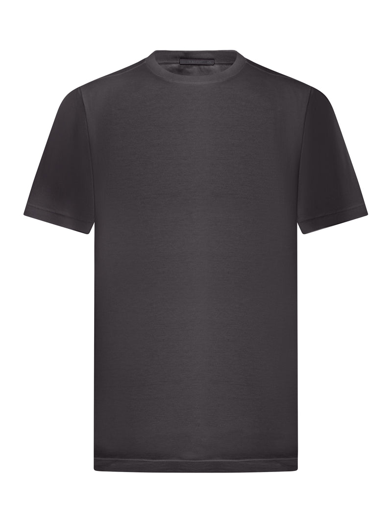 T-SHIRT GIROCOLLO IN COTONE