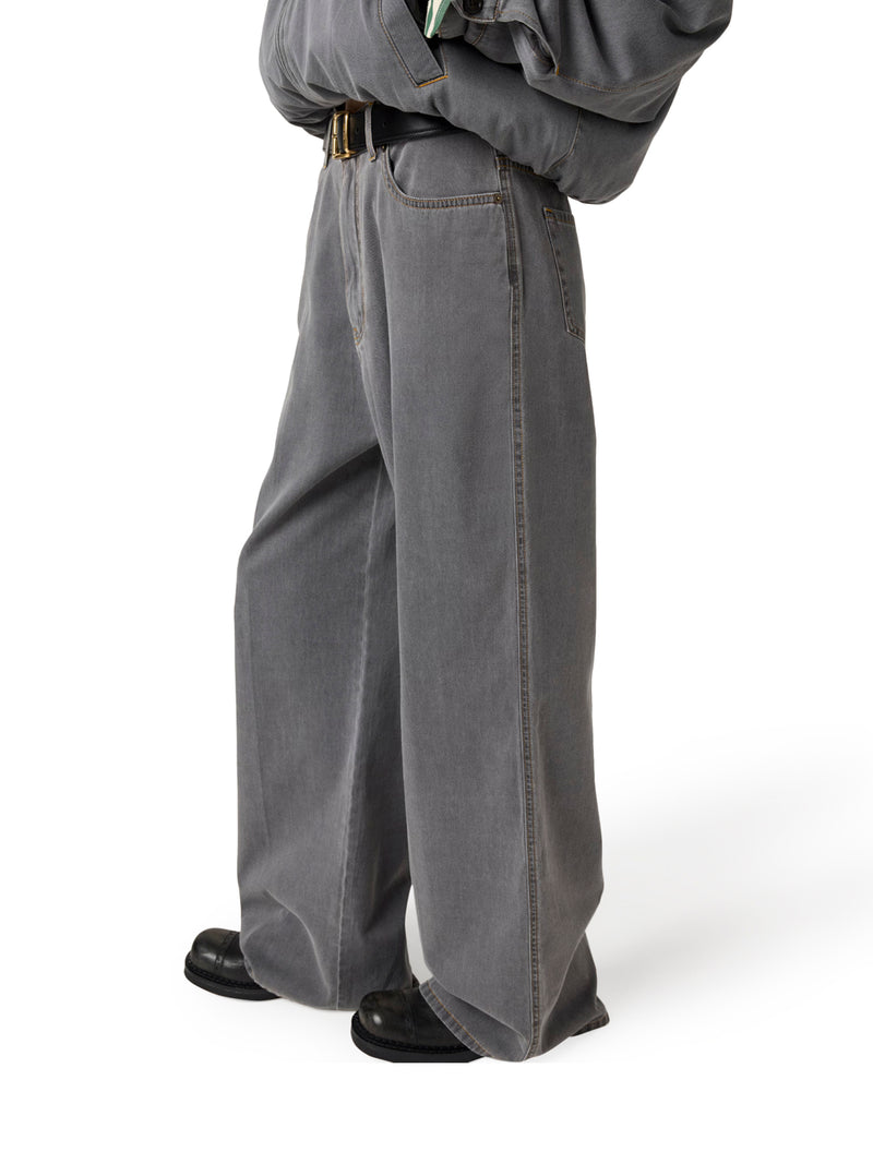 PANTALONI IN DENIM CHAMBRAY