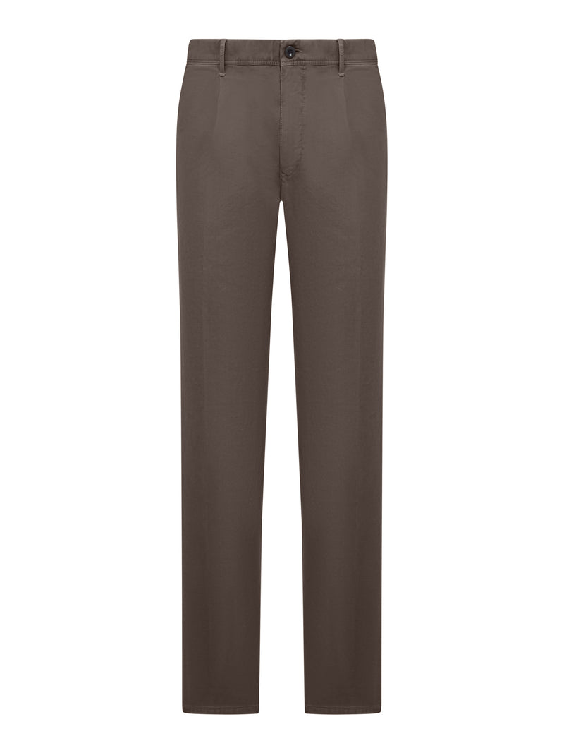 PANTALONI SARTORIALI IN COTONE
