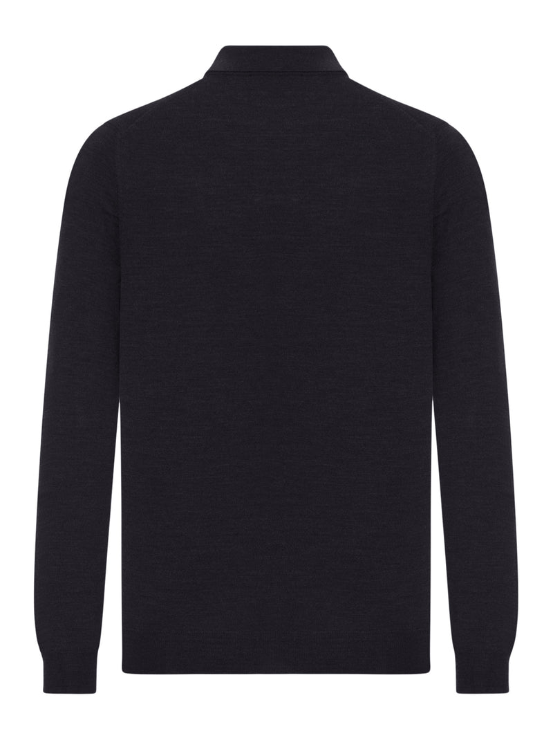 POLO IN LANA FINE PETTINATA