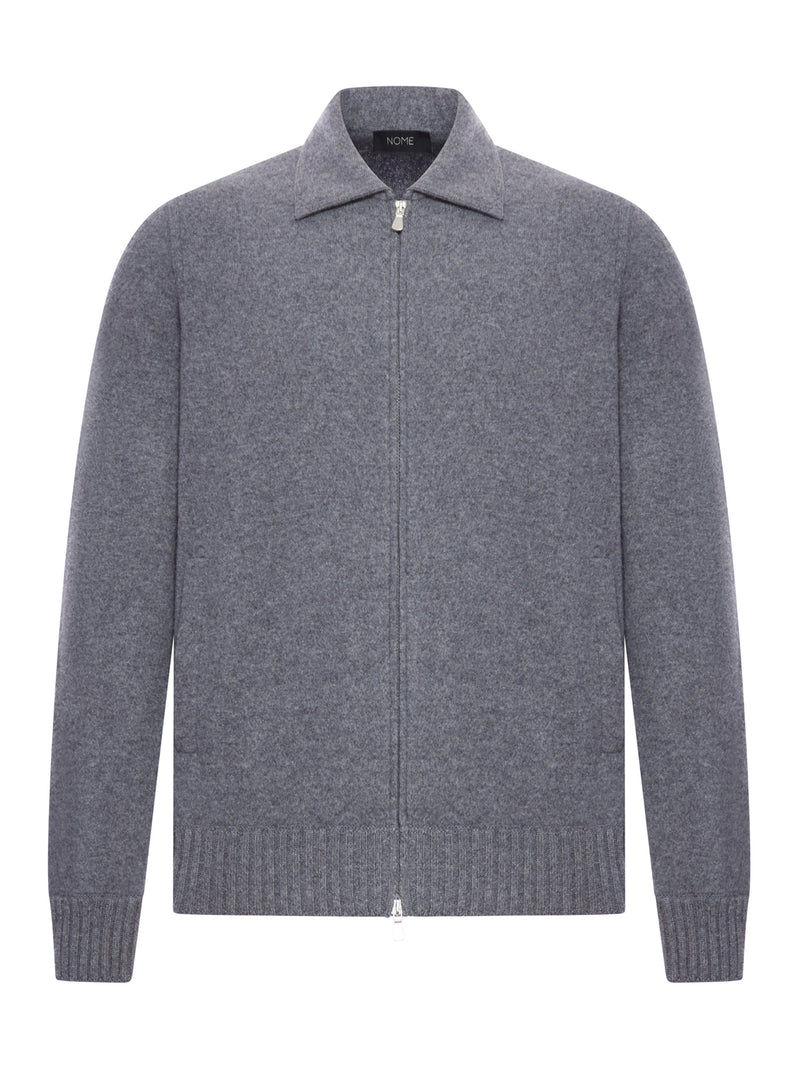 GIACCA IN CASHMERE CON ZIP
