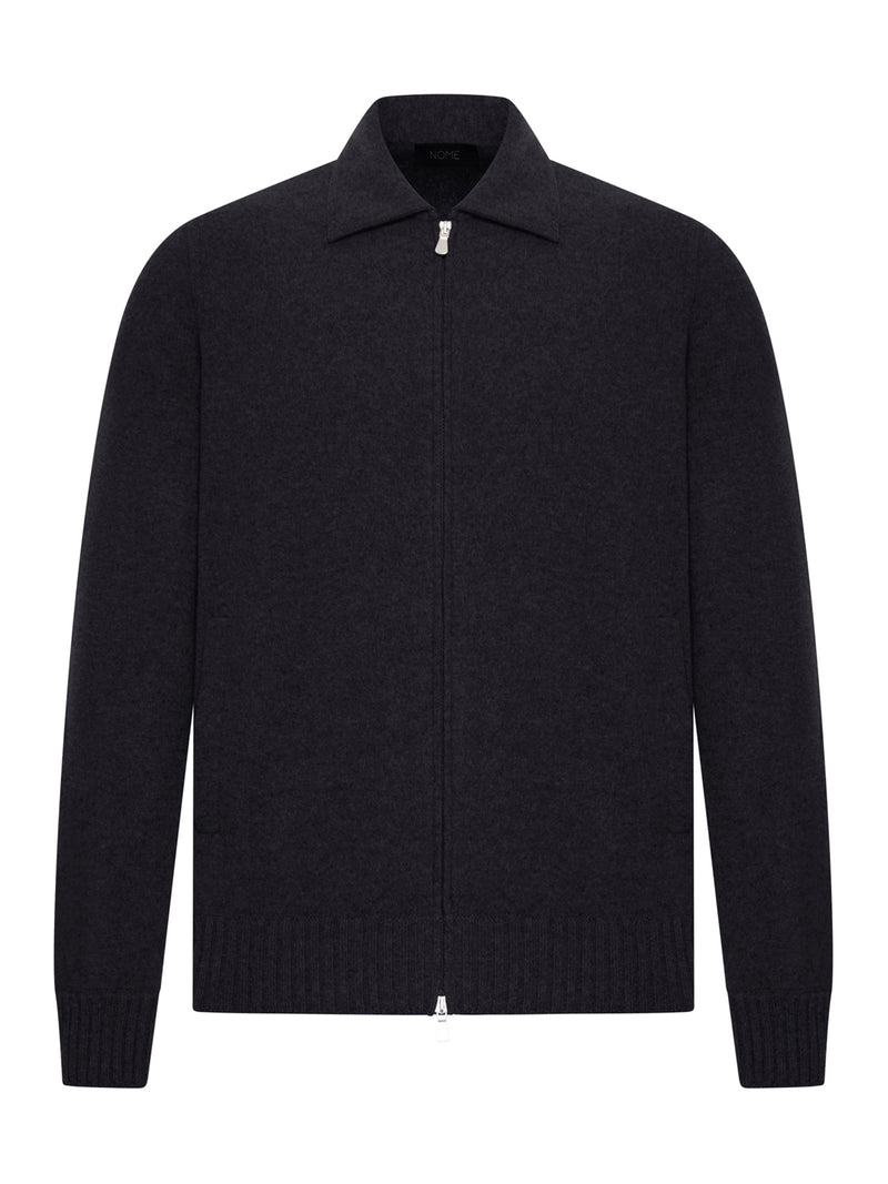 GIACCA IN CASHMERE CON ZIP