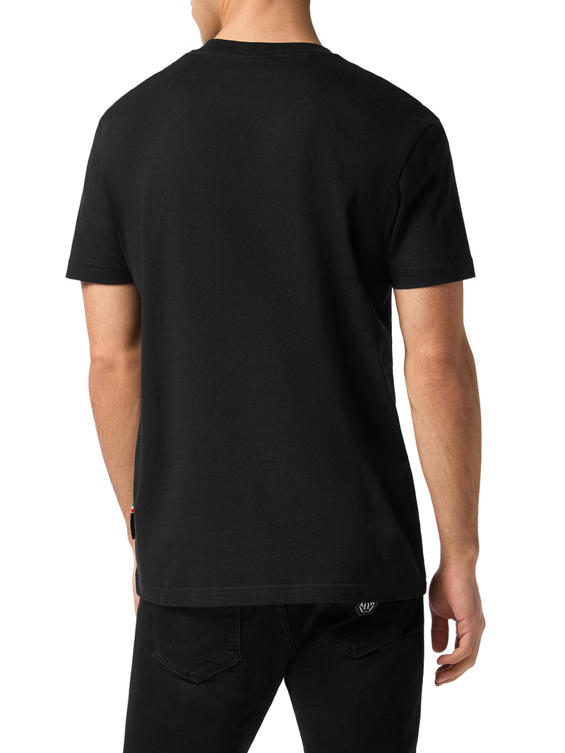 T-SHIRT GIROCOLLO CON STAMPA