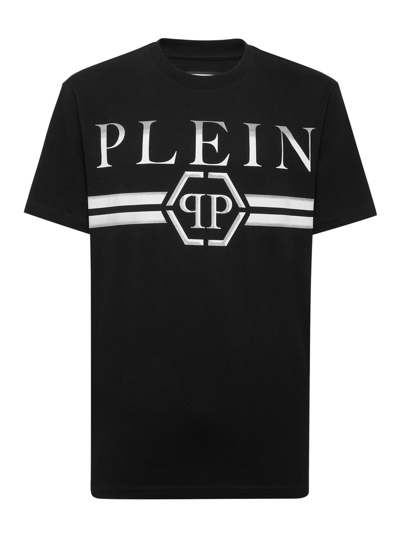 T-SHIRT A MANICHE CORTE CON STAMPA