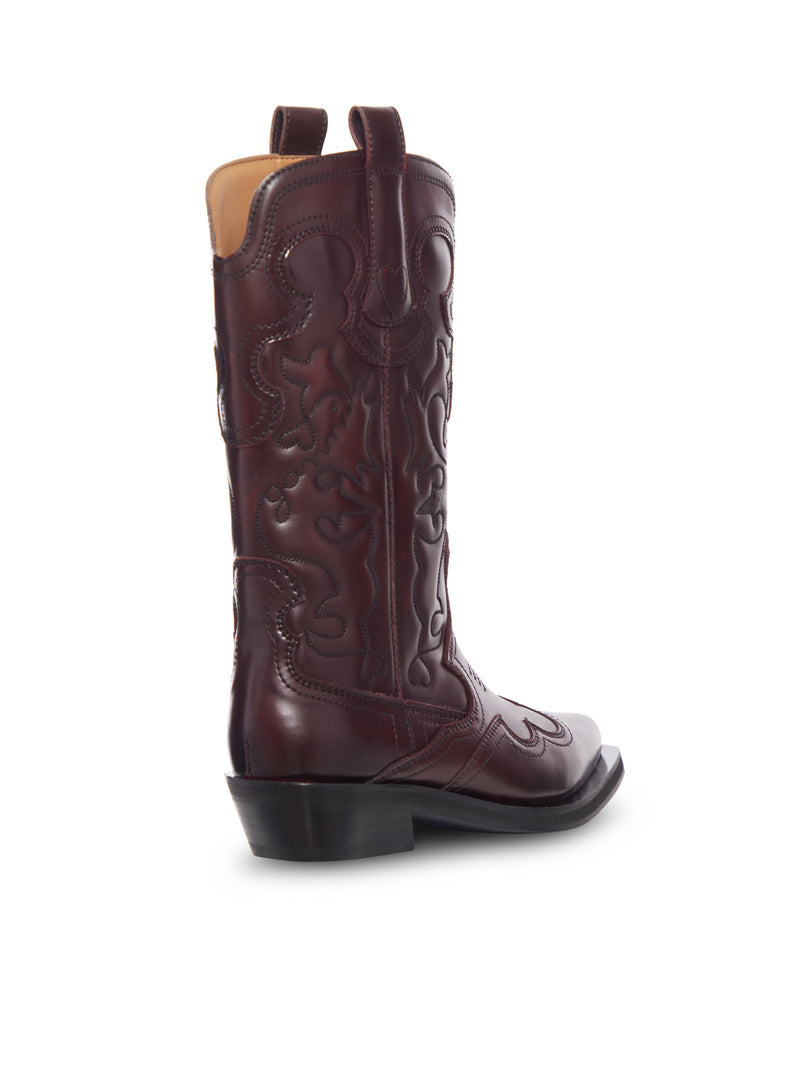 STIVALI WESTERN RICAMATI