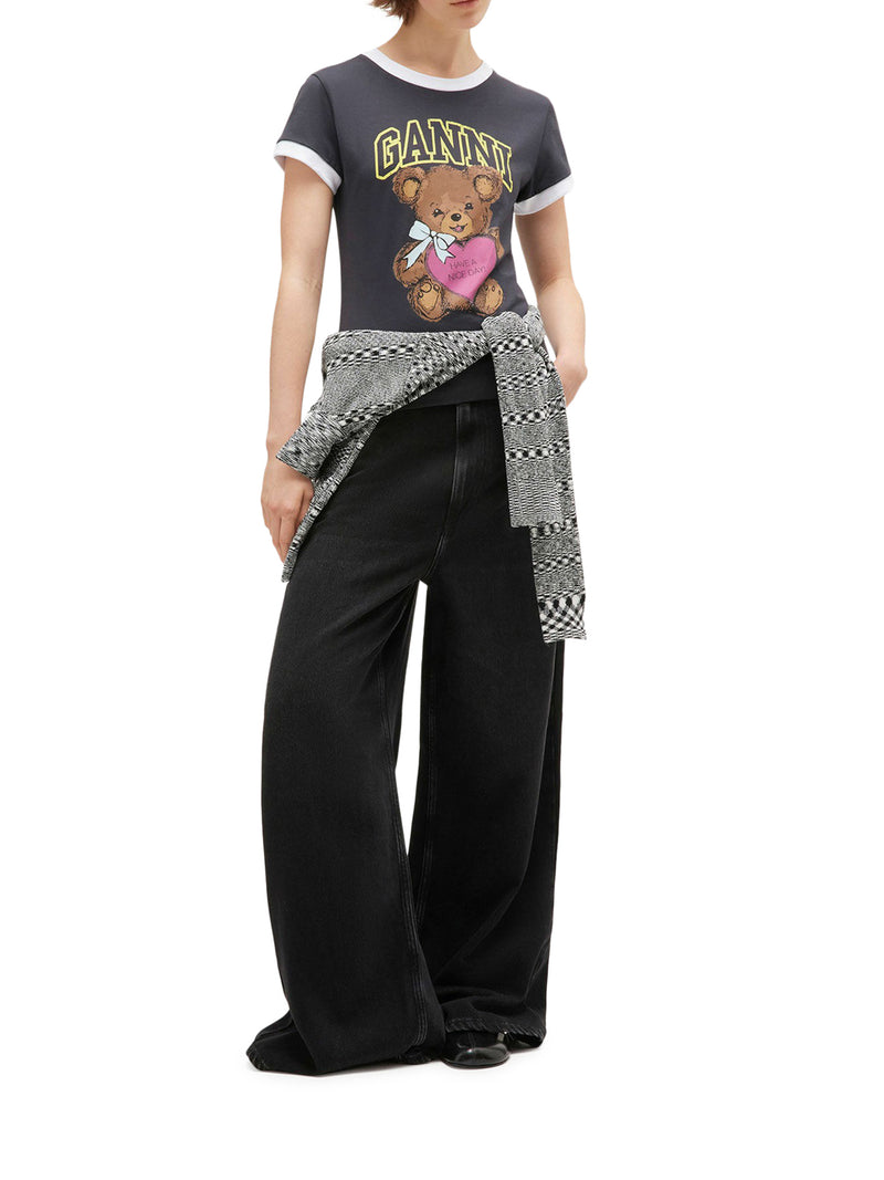 T-SHIRT IN COTONE CON STAMPA