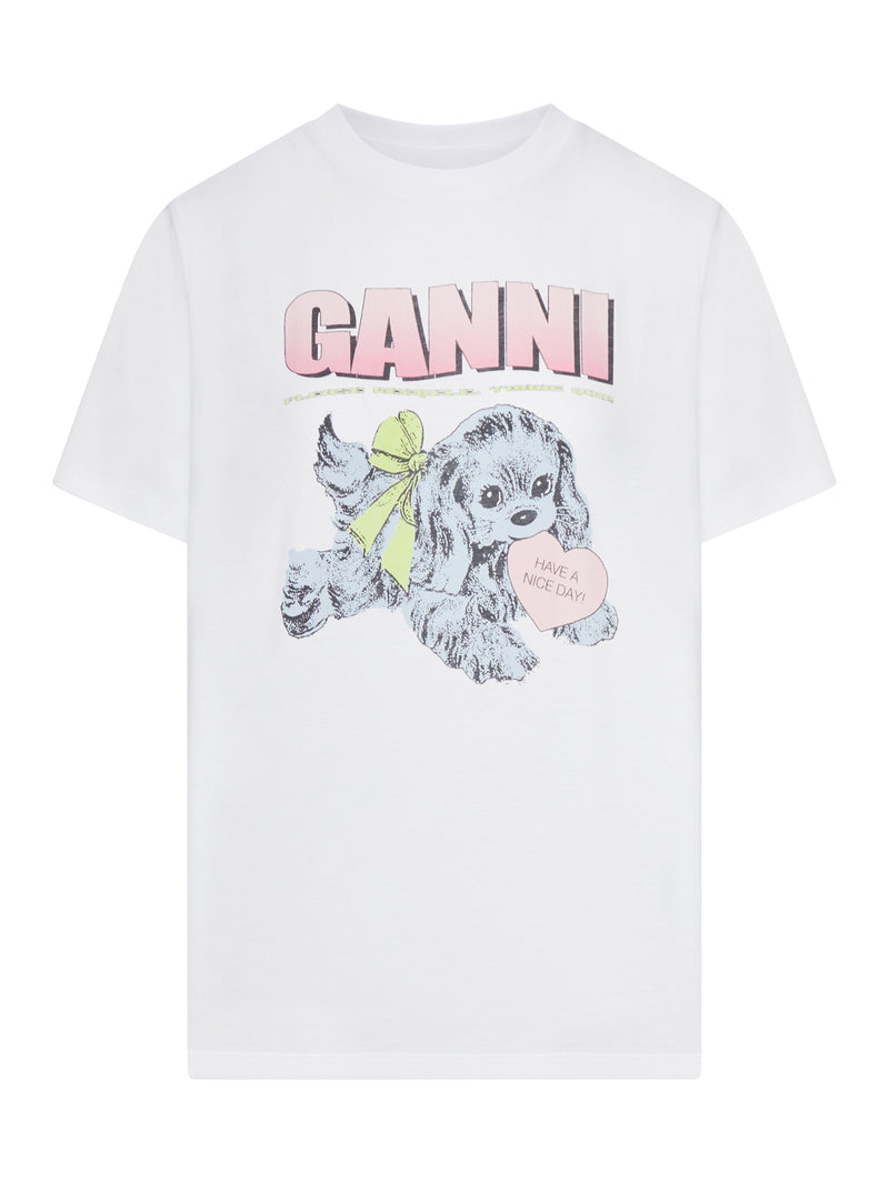 T-SHIRT IN COTONE CON STAMPA