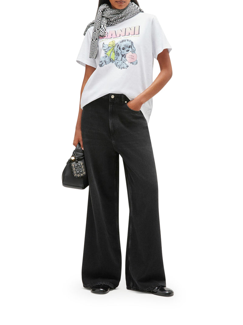 T-SHIRT IN COTONE CON STAMPA