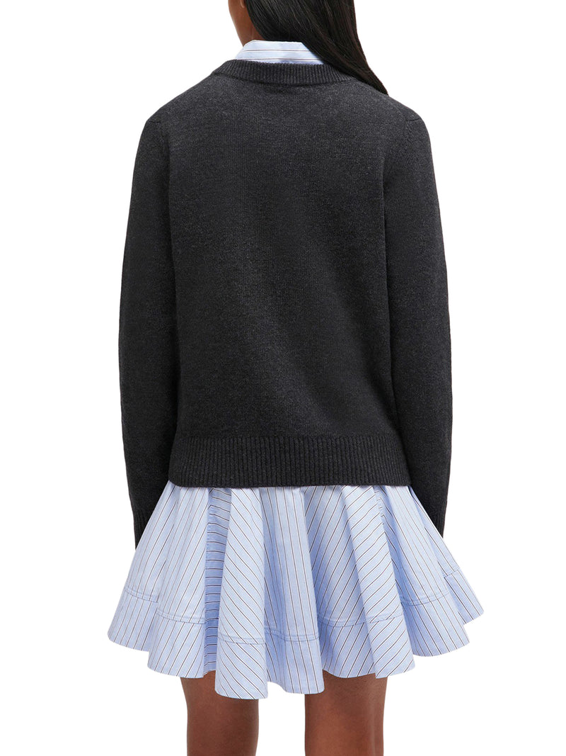 MAGLIONE IN LANA CON STAMPA