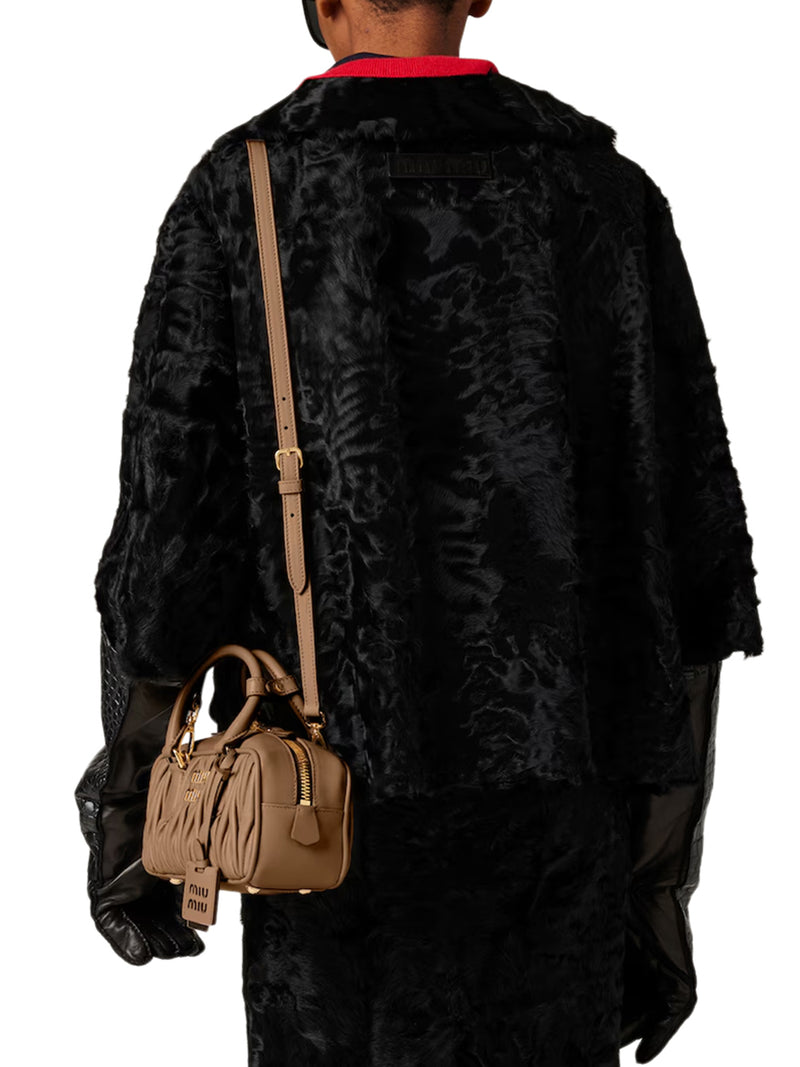 BORSA ARCADIE IN NAPPA MATELASSÉ