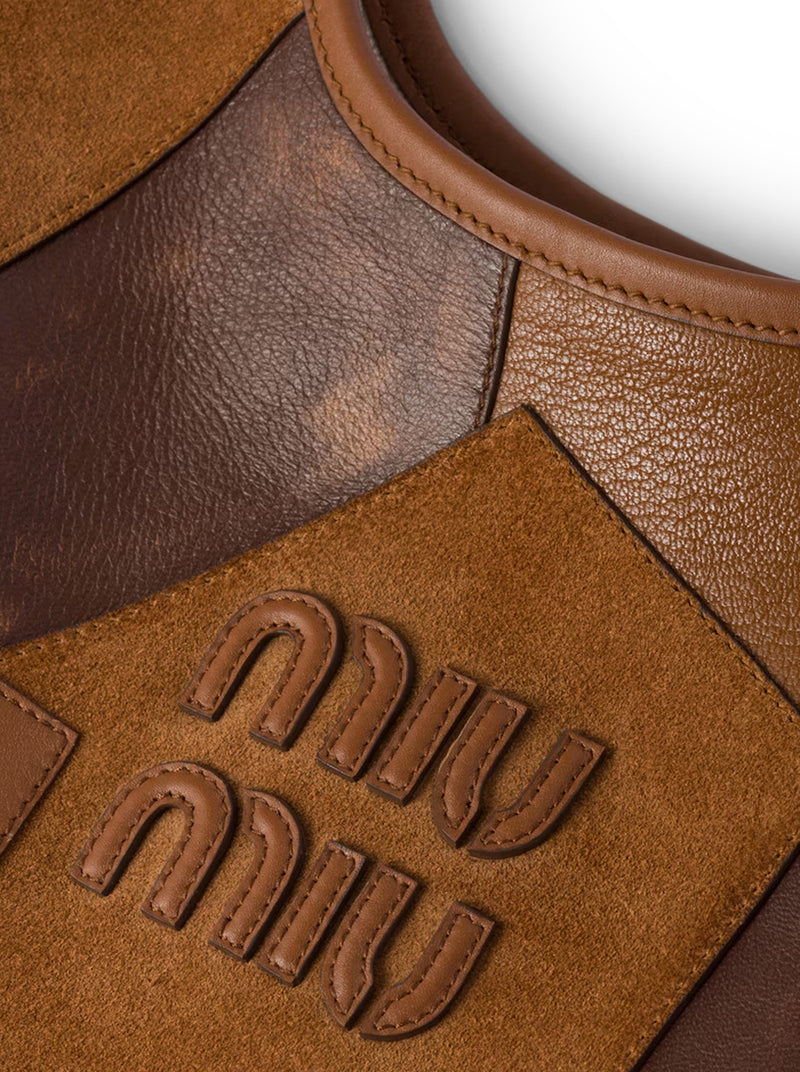 BORSA IVY IN PELLE PATCH