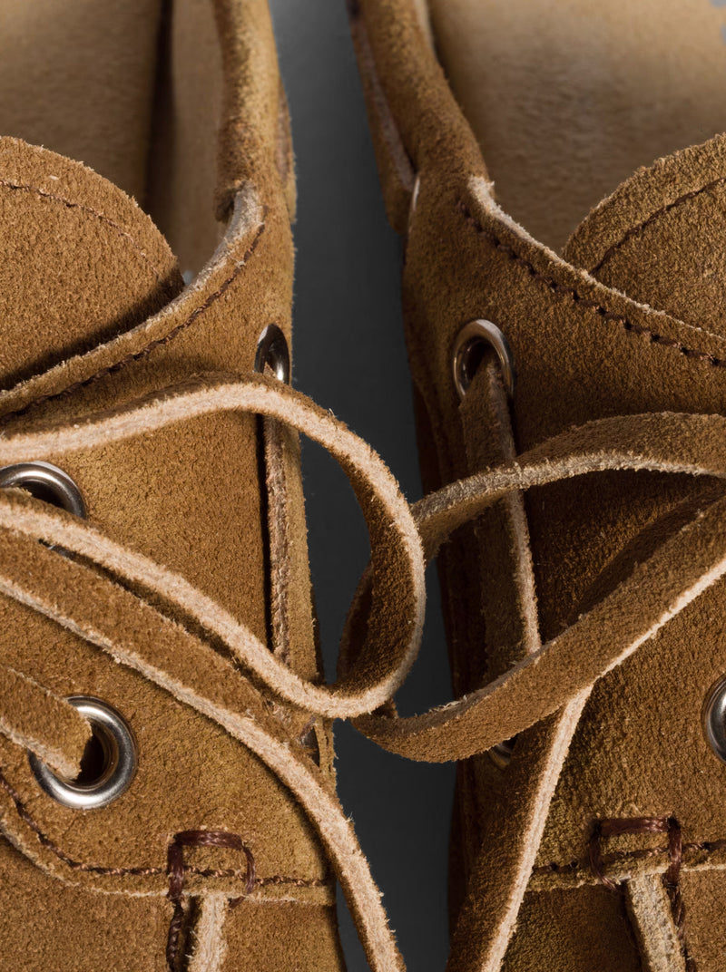 SABOT IN PELLE SCAMOSCIATA DÉLAVÉ