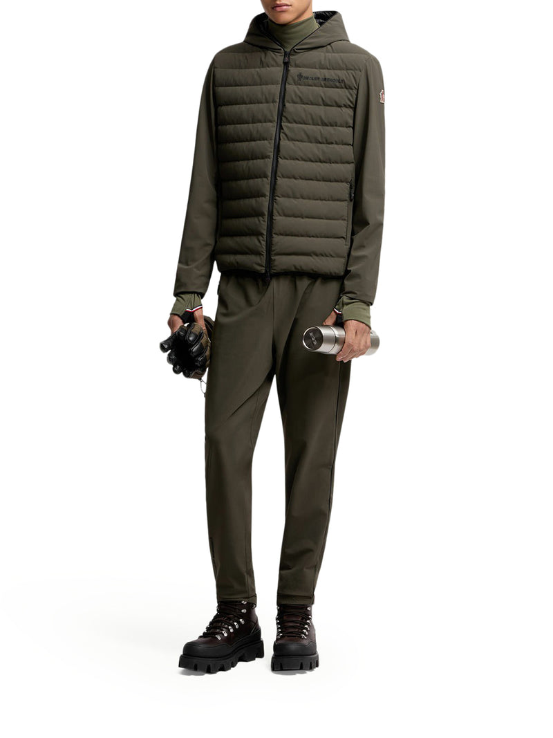 CARDIGAN CON ZIP A 2 STRATI