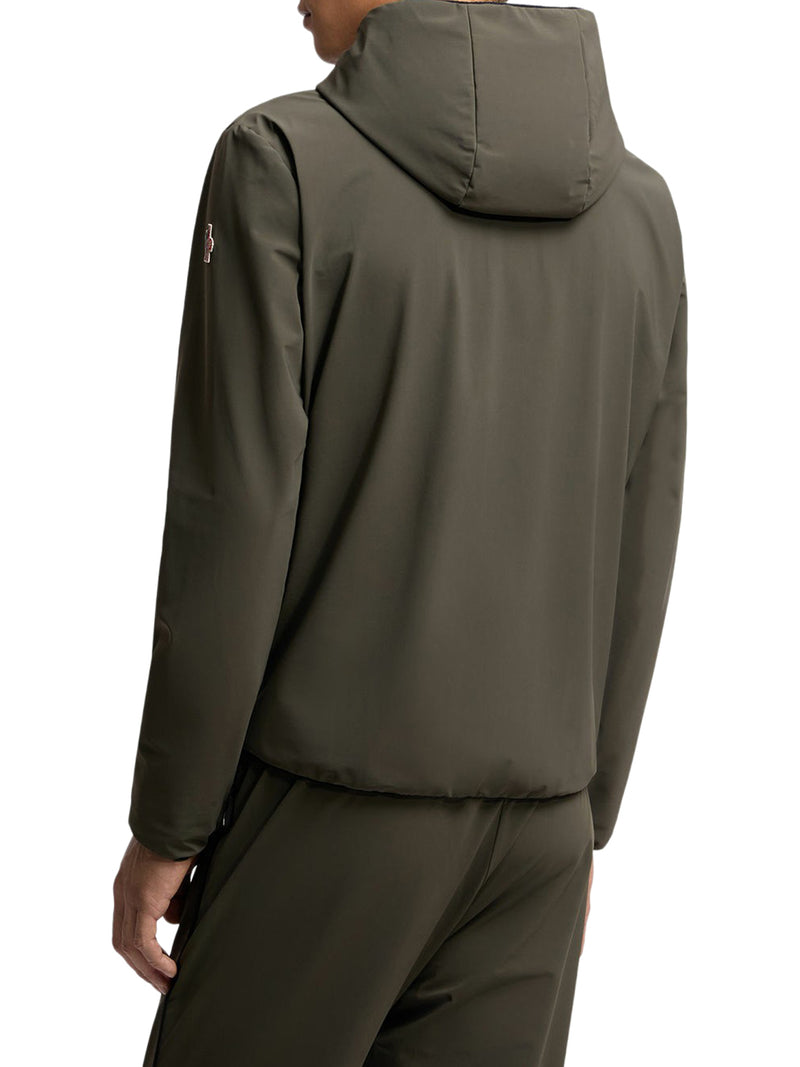 CARDIGAN CON ZIP A 2 STRATI