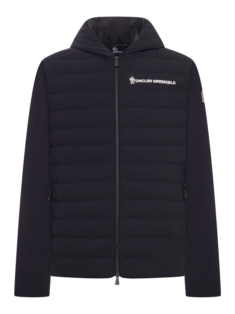 CARDIGAN CON ZIP A 2 STRATI