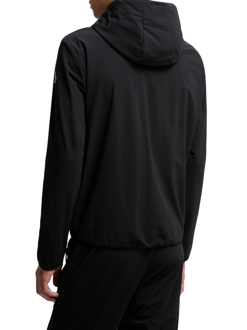 CARDIGAN CON ZIP A 2 STRATI