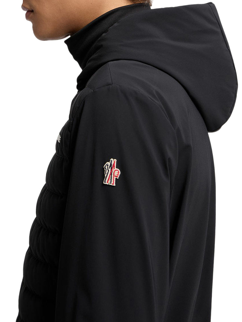 CARDIGAN CON ZIP A 2 STRATI