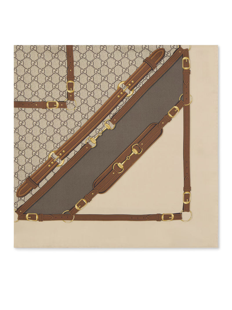 CARRÉ IN TWILL DI SETA STAMPATO