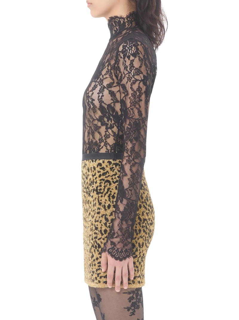 BODY IN PIZZO FLOREALE