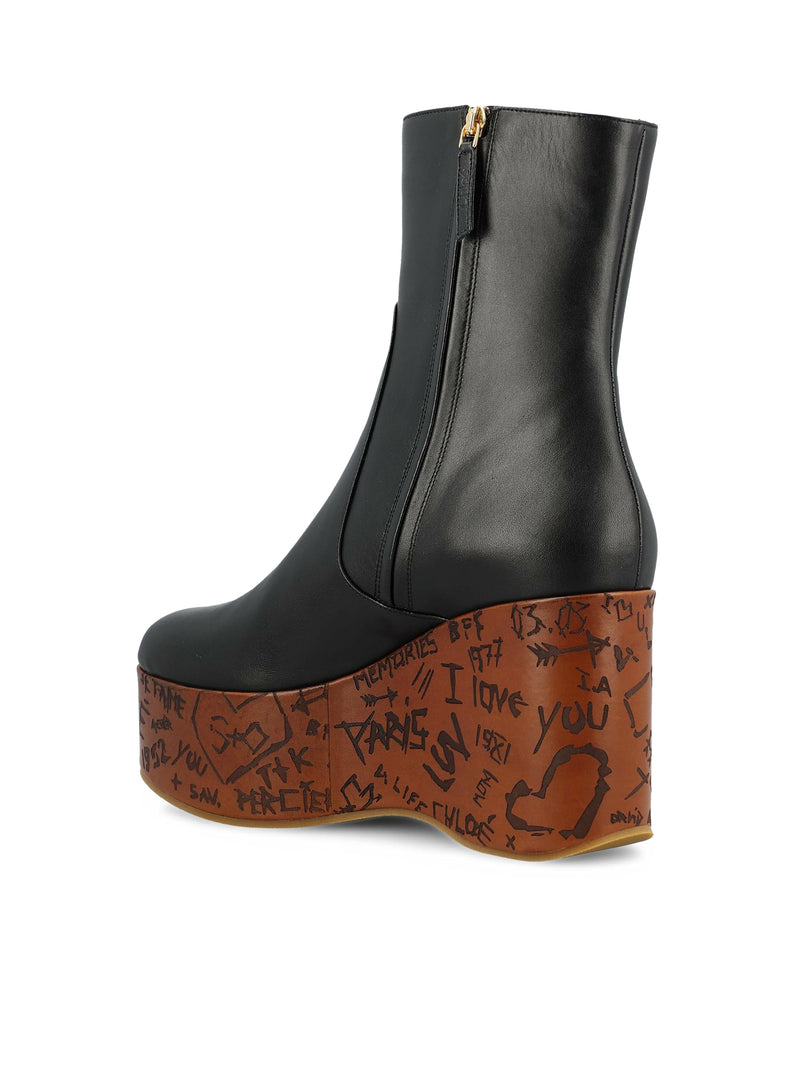 STIVALETTI CON ZEPPA MAXIME