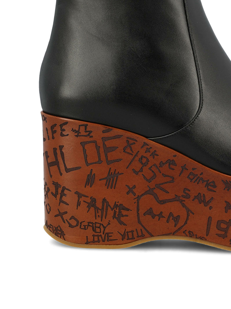 STIVALETTI CON ZEPPA MAXIME